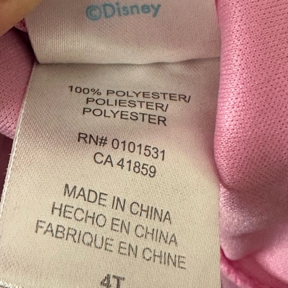 Disney’s Live Action Little Mermaid ruffled shirt & Skirt size 4T - Picture 5 of 6